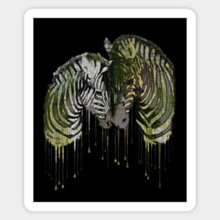 Zebra Lovers 11 Sticker